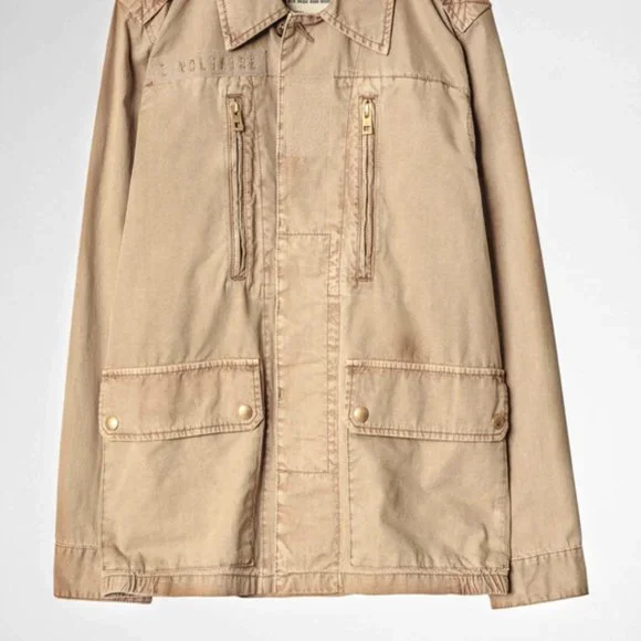 NWT $398 Zadig & Voltaire Kid Cotton Good Vibes Jacket